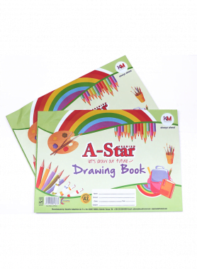 A-star-drawing-book-A3-40-pages